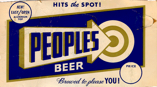 PEOPLES BEER HITS the SPOT.
